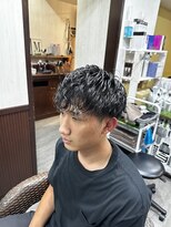 ビビッド ルーア(vivid R)&nbsp;濡れ感ワンカールパーマ