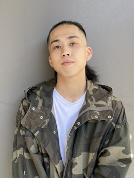メリケンバーバーショップ トーキョー(MERICAN BARBERSHOP TYO) YS STILE.束感ショート.波巻き.ハイライト.マッシュパーマ64