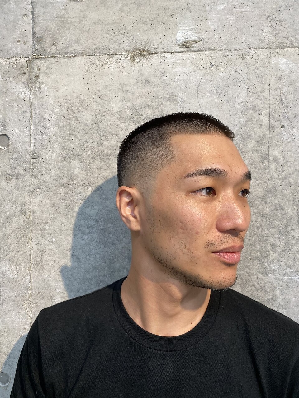 束感刈り上げビジネス七三ツーブロックアップバング1118