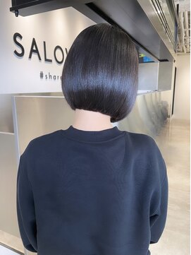サロウィン 池袋(SALOWIN) ワンレンボブ × 最高級トリートメント #044