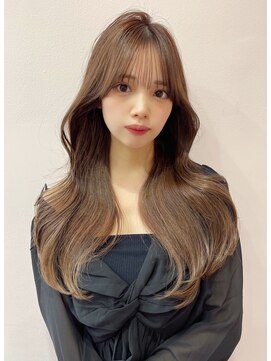 ボタン シブヤ(VOTAN SHIBUYA) 韓国風/レイヤーカット/セミロングヘア/20代/30代