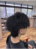 刈らない重めマッシュ×ツイスパ