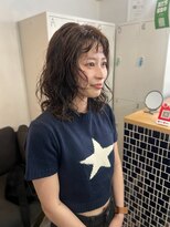 ロアヘアーコーディネート 京都駅前店(LoRE hair coordinate) ミディアムレイヤーパーマ