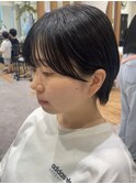 顔周り耳かけショート