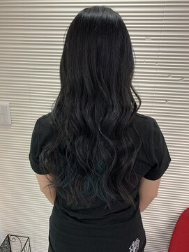 ランソ 成田店(RUNSO) デザインカラー/レイヤーカット/ウエットヘア