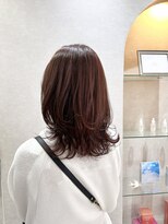 カラークチュール(Color Couture)&nbsp;デザインカラー/レイヤーカット/オリーブベージュ/ウエットヘア