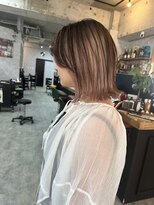 シールドヘアー 沖縄 新都心(C'LD Hair)&nbsp;ブリーチボブ/ハイトーンボブ/切りっぱなしボブ/外はねボブ
