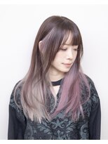 ルプラ ブリリアント(le-pla brilliant)&nbsp;インナーカラー/レイヤーカット/ピンク/シルバー/豊橋/田原/豊川