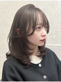 髪質改善メルティーグレージュカラー小顔ザクザクレイヤーカット