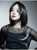 漆黒のヴェールボブ
