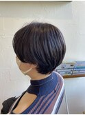 ハンサムショート+ブルージュ