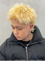 ルースト 西院店(ROOST)&nbsp;抜きっぱブリーチ×ツイストパーマ