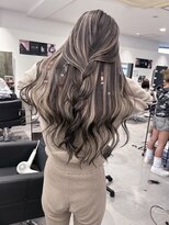 キング 枚方店(K!ng)&nbsp;縮毛矯正髪質改善ハイライトレイヤーカット枚方美容室エクステ