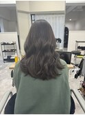透明感グレージュ