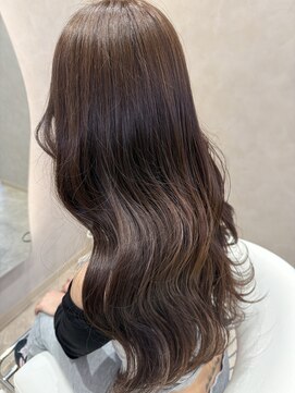 ロンド リリー 銀座(Lond Lily) ミニウルフレイヤーカット顔周り前髪韓国ミディアムロング/銀座