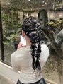 ムクヘア(MUKU hair)&nbsp;可愛いヘアセットもすきです！！ぜひお任せください！