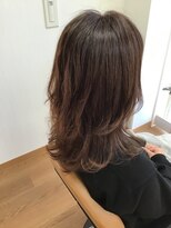 フープ(hoop)&nbsp;グラデーションカラーで毛先を軽く柔らかく～