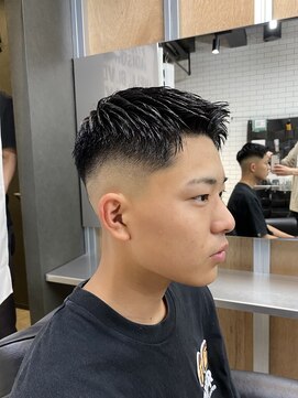 リレーションメンズヘアー(RELATION MEN'S HAIR) ツイストスパイラルパーママンバンフェザーパーマサーフカール