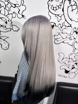 トリックストア(TRICK STORE)&nbsp;ホワイトシルバー　エンドカラー