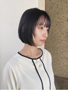 トップヘアー スパアンドリラクゼーション 安城(spa&relaxation) ミニボブ/顔周りレイヤー/シャギーカット