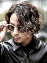 フィフス 大分(fifth)&nbsp;大分メンズセンターパートツイストスパイラルパーマメッシュ10代