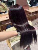 ヘアーアンドメイク ビス(HAIR&MAKE bis)&nbsp;ピンクラベンダーブラウン