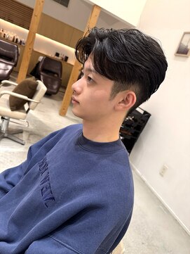 ヌークバイラヴェスト 四日市(neuk by lovest) 【neuk服部】カルマパーマ刈り上げセンターパート