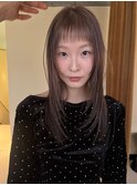 モーブグレージュ　/ 顔まわりレイヤー