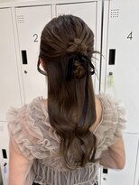 ロビー(LOBBY)&nbsp;カチモリハーフアップ♪♪