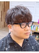 ヘアーサロン カヴィエ(hair salon covie)&nbsp;メンズマッシュ　メンズニュアンスパーマ　シャドウパーマ