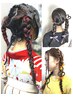 ヘアアクセ付き/つけ放題/こだわりヘアセット