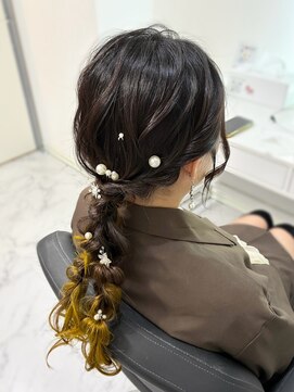 ヘアーメイクサロンアール(hair make salon R) あみ下ろし