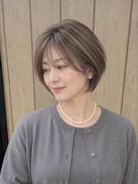 サニー(SUNNY) 丸みハイライトショートボブ
