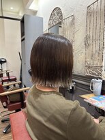 シュープ アニュー ラスパ太田川店(SHOOP anyu)&nbsp;切りっぱなしボブ