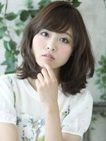 美容室クローバー 新小岩店(clover)&nbsp;ショコラカラーでツヤ感アップ、女らしさをゆる巻きで【新小岩】