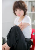 ナチュラル&ゆるふわボブ