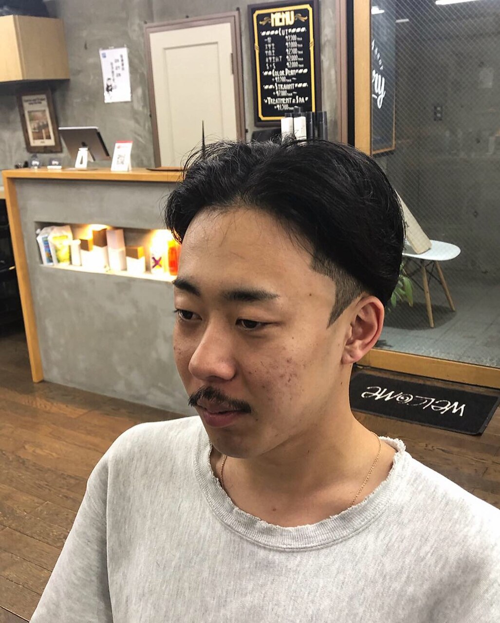 80's Techno cut：L030050994｜ファクトリーバーバーショップ