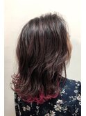 ピンクセミロング