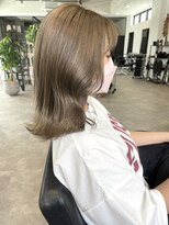 ナンバー(number+)&nbsp;20代30代40代オリーブベージュオルチャンヘアハイトーン