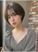 大人かわいい小顔ショートボブショートヘア20代30代40代表参道