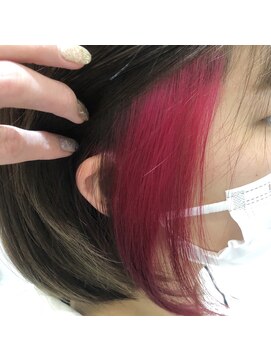 スレーヌサロンハナレ 北千住美容院(Sereine salon HANARE) イヤリングカラー