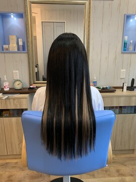 美容室 ダン エクセルシア(Dan) 華やかメッシュいっぱいエクステでロング★