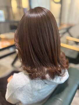 ソーホーヘアーアンドボタニカル 大橋店(SOHO hair & botanical) ミディアム/10代/20代/30代/マロンブラウン