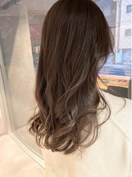 アイディール(:ideal) 20代30代☆ブリーチ履歴を利用！柔らかく艶のあるベージュカラー