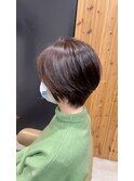 五反田駅美容室☆ショート/イルミナカラー/地毛/ドライのみ
