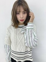 ヘア ケア ディエイチケー(HAIR CARE DHK) 外ハネカール+グレージュカラー