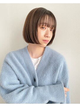 トレス(TRESS) 内巻きボブ レイヤーボブ 切りっぱなしボブ