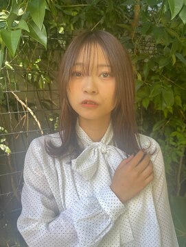 ディフィー 渋谷(defi) ナチュラルミディ_ピンクベージュ