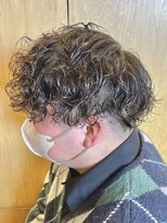 ニアウ 伊勢崎連取店(Niau)&nbsp;メンズマッシュパーマツイストスパイラルパーマ波巻きパーマ