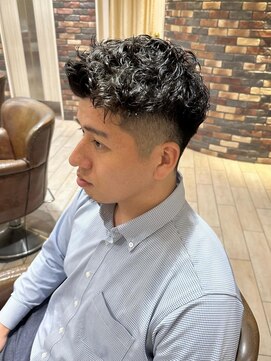 ネオリーブシェリエ 浅草店(Neolive cherie) メンズカット　外国人風ショートハーパー/10代20代30代